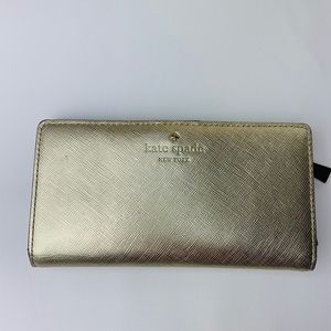 Kate spade large bifold wallet